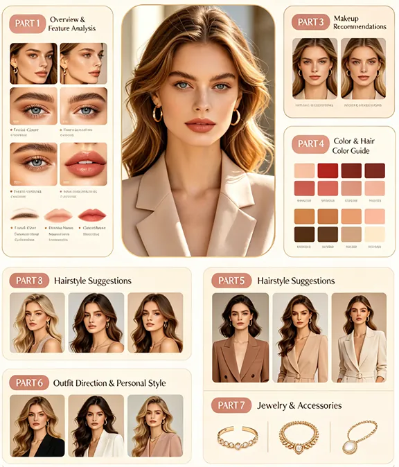 AI aesthetic advisor report preview